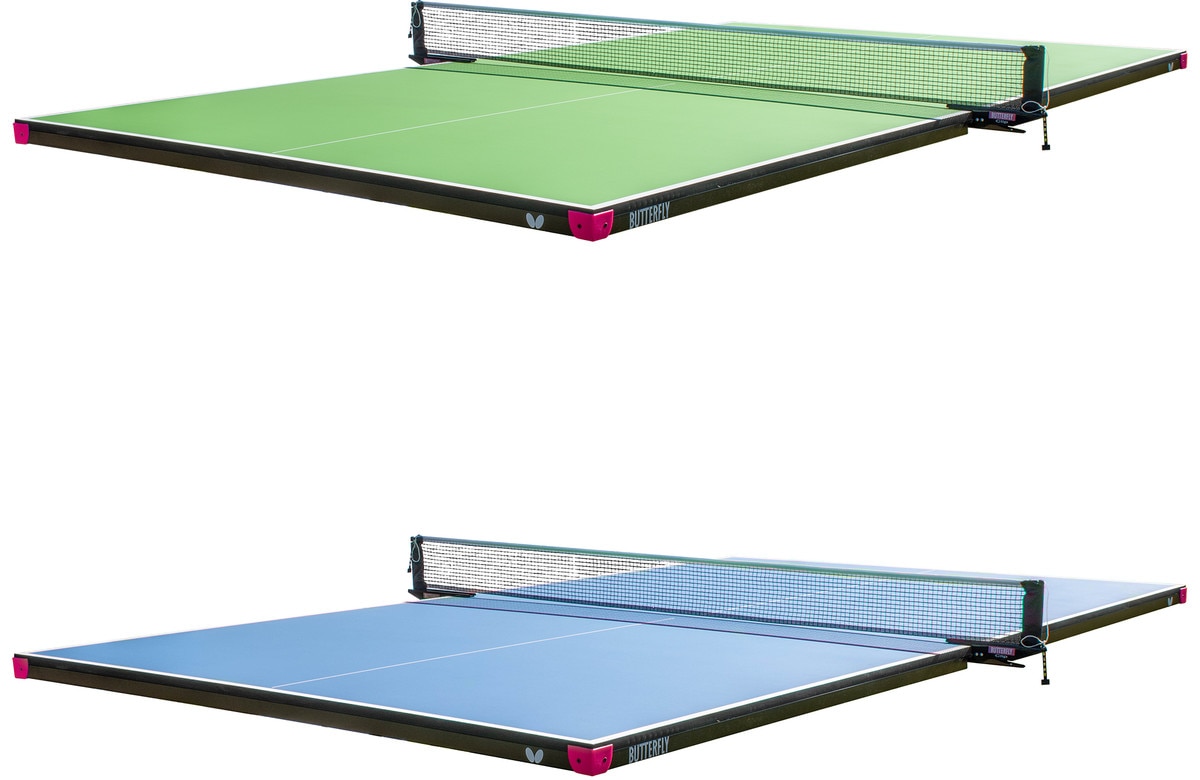 Butterfly Pool Table Conversion Top: Blue & Green